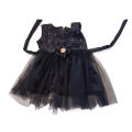 BLACK COLOUR PARTY DRESS FOR 0-12 YEARS GIRLS.