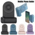 Magnetic Camera Handle Bluetooth Phone Grip Photo Bracket Anti-shake Selfie Device for Android Apple Wireless Charging. 