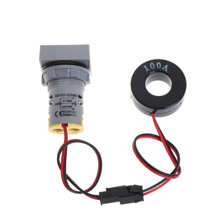 Ammeter%2022.5mm%20Square%20Panel%20LED%20Digital%20Ampere%20Meter%20Current%20Meter%20Indicator%20Light%20With%20CT,%200-100A,%20Five%20available%20color%20-%20Kings%20Trading%20-%20Image%207