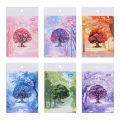 Panda Online 10PCS Tree Shadow Series PET Waterproof Stickers Journal Diary Scrapbooking Decoration.