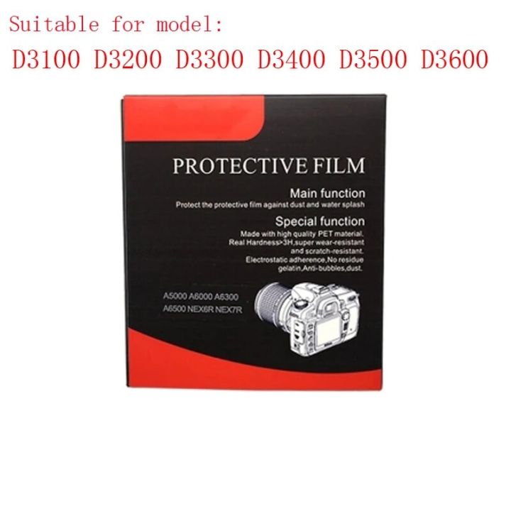 【YIYANGMAOYI111】Camera Tempered Glass Screen-Protector Nikon D3300 D7000 D7200 D5200 D5300 D5500 Toughened Glass Protective Film