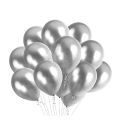 Latex Metallic Balloons – Pack of 25 for Anniversary, Birthday, Baby Shower, Valentine's Day Party, Home, Restaurants, and Showroom Decoration.