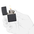 Metal Zippo Lighter Black with out oil. 