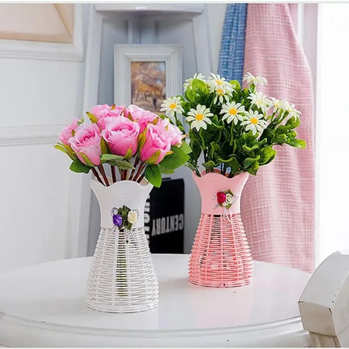 Plastic%20Flower%20Container%20Vase%20for%20Home%20Wedding%20Decoration%20-%201pcs%20-%20Image%203