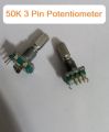 3Pin Single Gang Rotary 50K 3 Pin Linear Taper Pot Potentiometer Volume Controller Variable Resistor 50K Ohm Potentiometer Single Gang Rotary Switches Electrical Circuitry & Parts. 