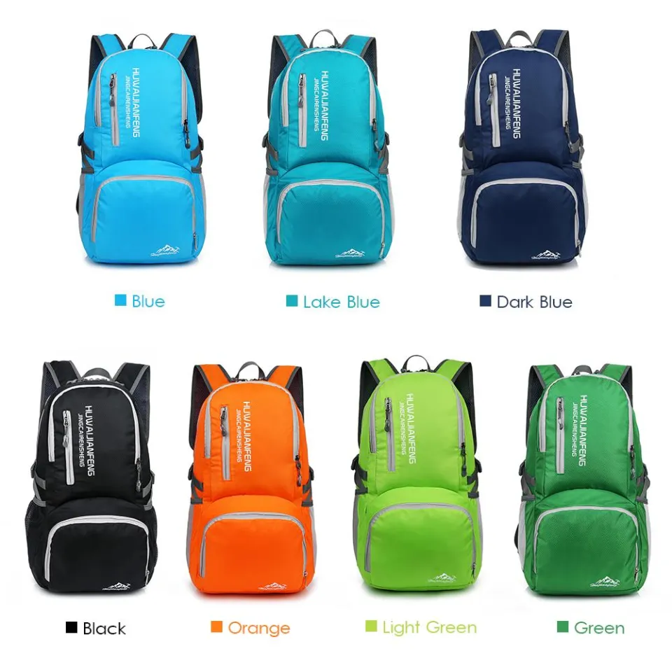30L Ultralight Handy Travel Backpack Water Resistant Backpack Hiking  Daypack Lightweight Foldable Bag for Camping Outdoor Travel Cycling