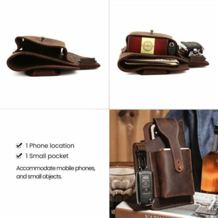 Leather%20Belt%20Retro%20Holster%E2%80%8B%20Cell%20Phone%20%20%20(Brown)%20-%20Image%205