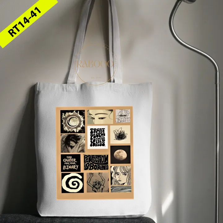 Stylish%20&%20Fashionable%20Cotton%20Bag%20For%20Women's%20With%20Zipper%20-%20Image%202