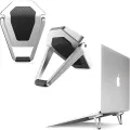 Universal Foldable Laptop Stand Metal Non-slip Mini Portable Notebook Heat Reduction Holder Laptop Accessories. 