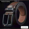 Dip Chocolate Stylish Artificial Leather belt for men.