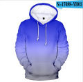 New 2022 3D Hoodies Men/Women Sweatshirts Colourful Gradient Hoodde Mens Solid Color Hooded Boy/Girls Rainbow Coats.