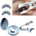 Long Lasting Natural Magnetic Eyelashes Reusable Simulation False Eyelashes Glue-free Fluffy Wispy Non-glue False Eyelashes Eye Makeup.