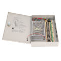 CCTV Power Supply 110V 12V10A Electric Shock Proof Power Supply Box Anti Theft Lock 18 Channel Rain Proof for Market. 