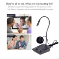 2022.Bank Intercom System Two-Way Window Intercom Loudspeaker Pharmacy Bank Intercom With High Clear Loudspeaker. 