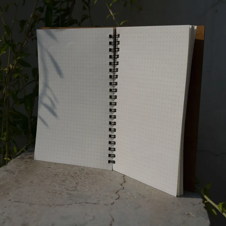 Designer%20Series%20Kraft%20Spiral%20Dotted%20Grid%20Notebook%20-%20Image%203