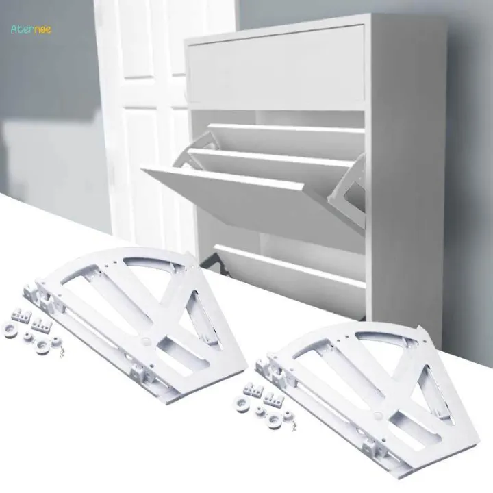 2Pcs%20Shoes%20Drawer%20Flipping%20Frame%20Household%20Furniture%20Shoe%20Rack%20Hinged%20Flip%20Plate%20-%20Image%207