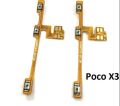 For Xiaomi Redmi poco x3 / Poco x3 pro Replacement Power Volume Side Key Button Flex Cable On Off Switch Flex Cable Replacement Repair Parts - Mobile Phone Flex Cables.