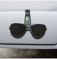 Crystal Rhinestone Glasses Clip for Car Sun Visor Mount Sunglasses Clip Holder Fastener Auto Car Interior Decoration Accessories. 