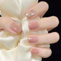 Nail polish gentle, long-lasting, fast drying, tasteless, no baking, spring summer students' nude color is white, can be torn and peeled, female.