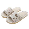 Women Home Slippers Indoor Floor Soft Couple Linen Slipper Spring Autumn Lightweight Unisex Bedroom Shoes Ladies Flax Flip Flops. 