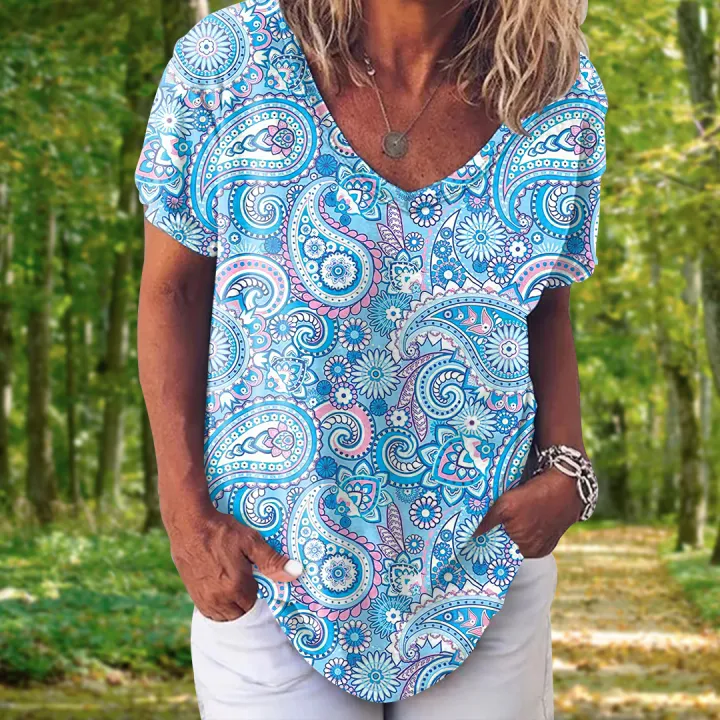 Fashion%20Women's%20T-shirt%203d%20Floral%20Print%20Tops%20Tees%20V%20Neck%20Short%20Sleeves%20Female%20Clothes%20Summer%20Large%20Size%20T%20Shirt%20Womans%20Clothing%20-%20Image%205