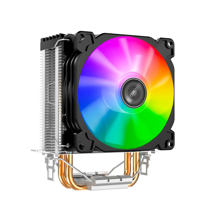 HXSJ Jonsbo LED CPU Radiator Cooling Fan 2 Heat Pipes Tower CPU Cooler ...