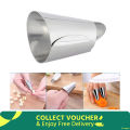 2 pcs Protect Fingers with the Stainless Steel Cutting Protector: A Simple Solution for Safe Slicing. 