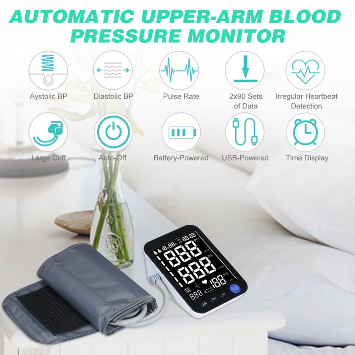 BSMI%20Blood%20Pressure%20Monitor%20Upper%20Arm%20Automatic%20Tonometer%20Digital%20BP%20Machine%20Heart%20Rate%20Pulse%20Monitor%20with%20Large%20Cuff%20for%20Medical%20-%20Image%202
