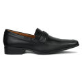 Apex Black Leather Formal Shoe for Men. 