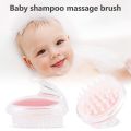 Scalp massager Shampoo Brush Head massager for Men & Women Removes dandruff Controls Hair Fall | Soft Silicone massage brush. 
