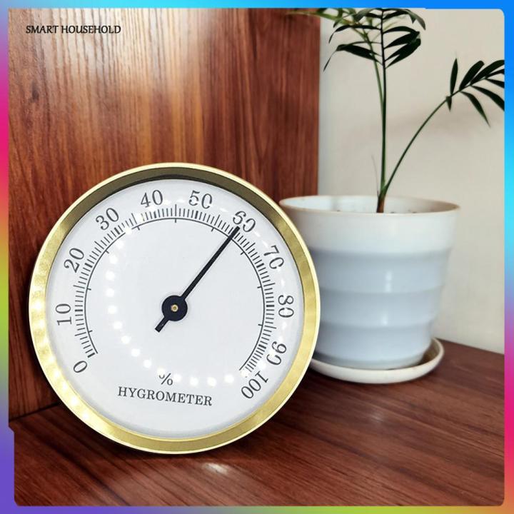 H103G Wall Mounted Mini Pointer Hygrometer Analog Induction Round Humidity Meter