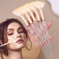 Facial Skin Care Brush Fan Shaped Facial Makeup Mask Brush Soft Bristle Cosmetic Brush Beauty Salon Supplies Spa Beauty Tools. 