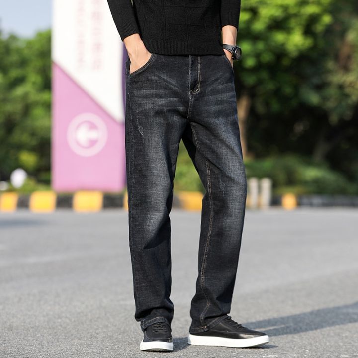 Men%20Jeans%20Black%20Classic%20Relaxed%20Fit%20Denim%20Spijkerbroeken%20Heren%20Pants%20Biker%20Stretch%20Moda%20Masculina%20Trousers%20Baggy%20Men'S%20-%20Image%202