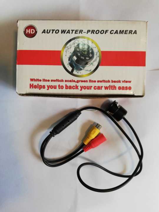CCD HD Auto Waterproof Camera - Black(Front)