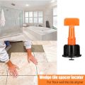 151pcs Tile Leveler Flooring Wall Reusable Tile Leveling 2mm Cross Spacer Wrench Removable Wall Tiles Ceramic Gap Locator Tool.