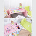Baby kids Plastic Desk table Laptop Desk Bed Desk Reading Notebook Desk Table for Study For Baby Kids And Student Table (Plastic Table) (Multi Colour). 