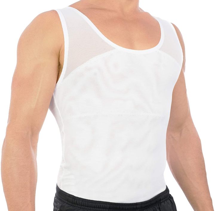 Men's%20Chest%20Compression%20Shirt%20To%20Hide%20Gynecomastia%20Moobs%20Body%20Suit%20Mens%20Shapewear%20-%20Image%207