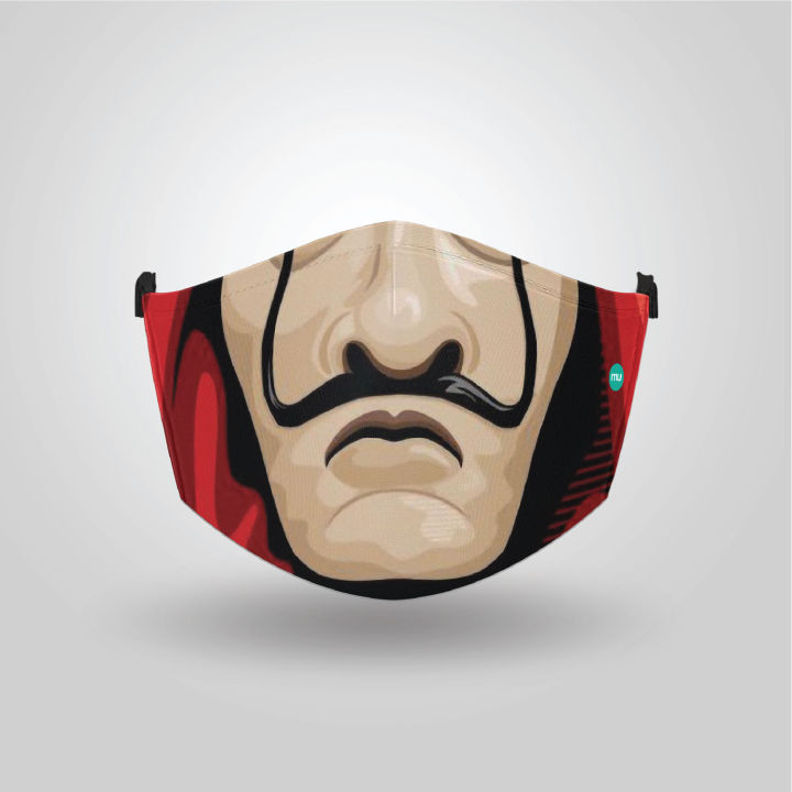 Three%20Layer%20Maskyou%20Fashionable%20Money%20Heist%20#1%20Face%20Mask%20-%20Mask%20-%20Image%202