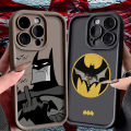 Luxury Marvel Batman Phone Case For iPhone 15 14 13 12 11 Pro Mrelaxax X XS XR 7 8 Plus SE 2020 Shockproof Silicone Soft Back Cover. 