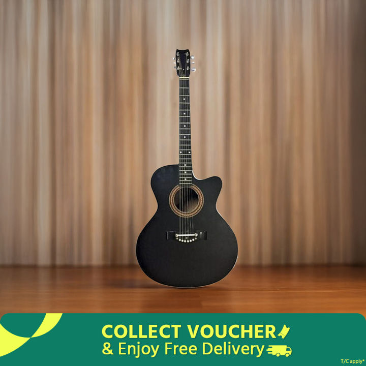 Best Beginner choice New Accoustic Guitar Black