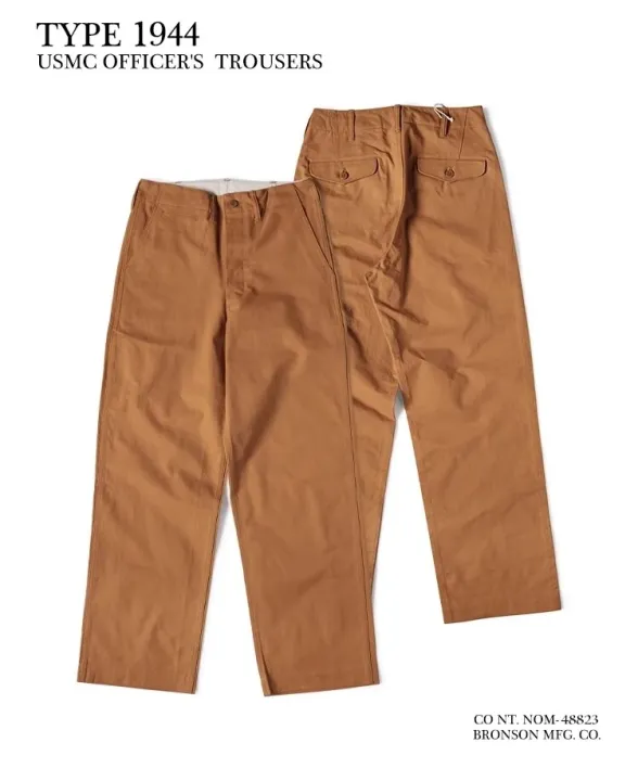 Bronson%201944%20USMC%20Officer%20Chino%20Pants%20Straight-Leg%20Mens%20Military%20Trousers%20Khakis%20-%20Image%207