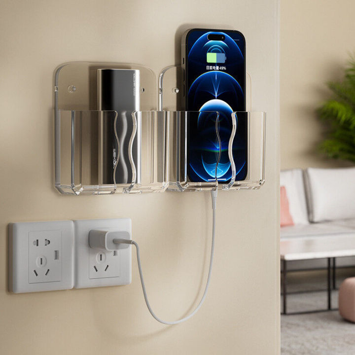 Wall%20Mounted%20Phone%20Holder%20Organizer%20Storage%20Box%20Remote%20Control%20Mounted%20Mobile%20Phone%20Plug%20Wall%20Stand%20-%20Image%203
