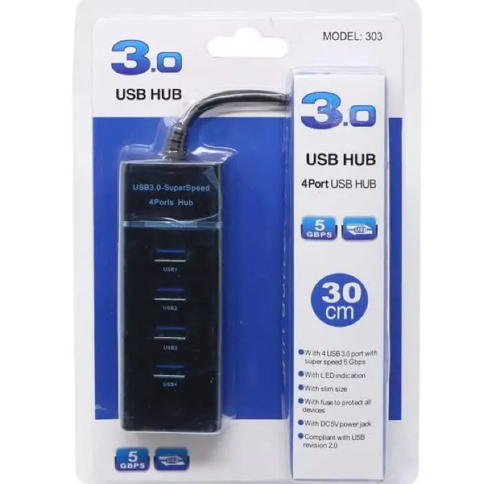 4%20Port%20USB%20HUB%20SuperSpeed%203.0%20Portable%20Mini-HubUSB%20Hub%20Black%201.2%20M%20-%20Image%204