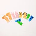 Mini Forks Animal Food Picks for Kids Cute Fruit Fork Bento Box Decor Reusable Cartoon Children Snack Cake Dessert Lunch Pick. 