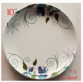 10" Sharif Melamine Coupe Plate - 1 pics. 