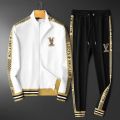 Stylish Premium Cotton Tracksuit Casual Long Sleeve And Trouser Set For Men. 