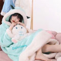 GenshinImpact Cosplay Xiao Kaeya Yae Miko Ganyu Scaramouche Wanderer Cosplay Pajama Set Blanket Winter Sleepwear Anime Costume KEEMEEUYZO. 