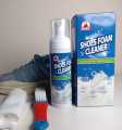 Shoe Cleaner, Shoe Cleaning Kit with Brush & Towel, Sneaker Cleaner for White Shoes, Leather, Boots, Tennis Shoes, etc.