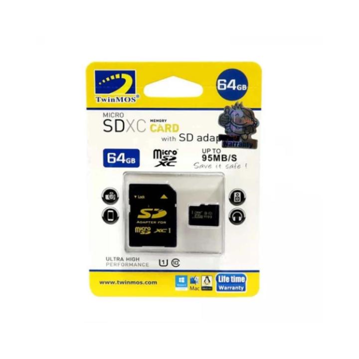 TwinMOS 64GB CL-10 Memory Card