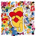 10/30/50/100pcs Disney Mix Cartoon Anime Stickers Kawaii Micky Princess Decals Decoration Laptop Phone Suitcase Graffiti Sticker.